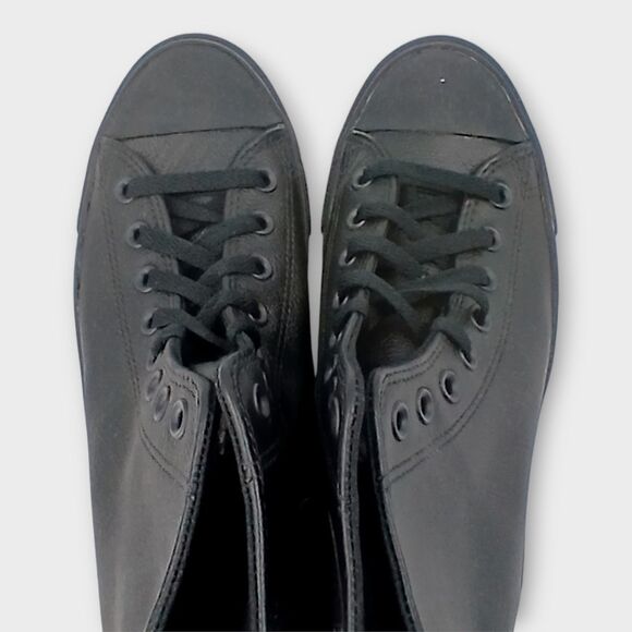 Converse Unisex Chuck Taylor All Star Leather High-Top Sneakers Size Mn 8/Wmn 10 - Picture 5 of 7